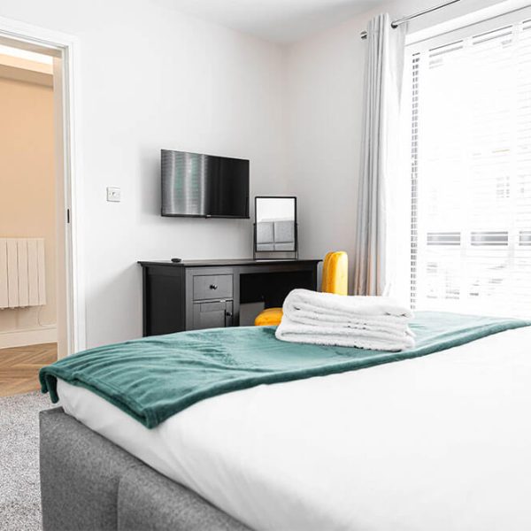 ensuite bedroom main area in pilgrim street collection site