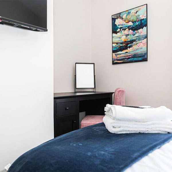 vanity area in bedroom pilgrim street